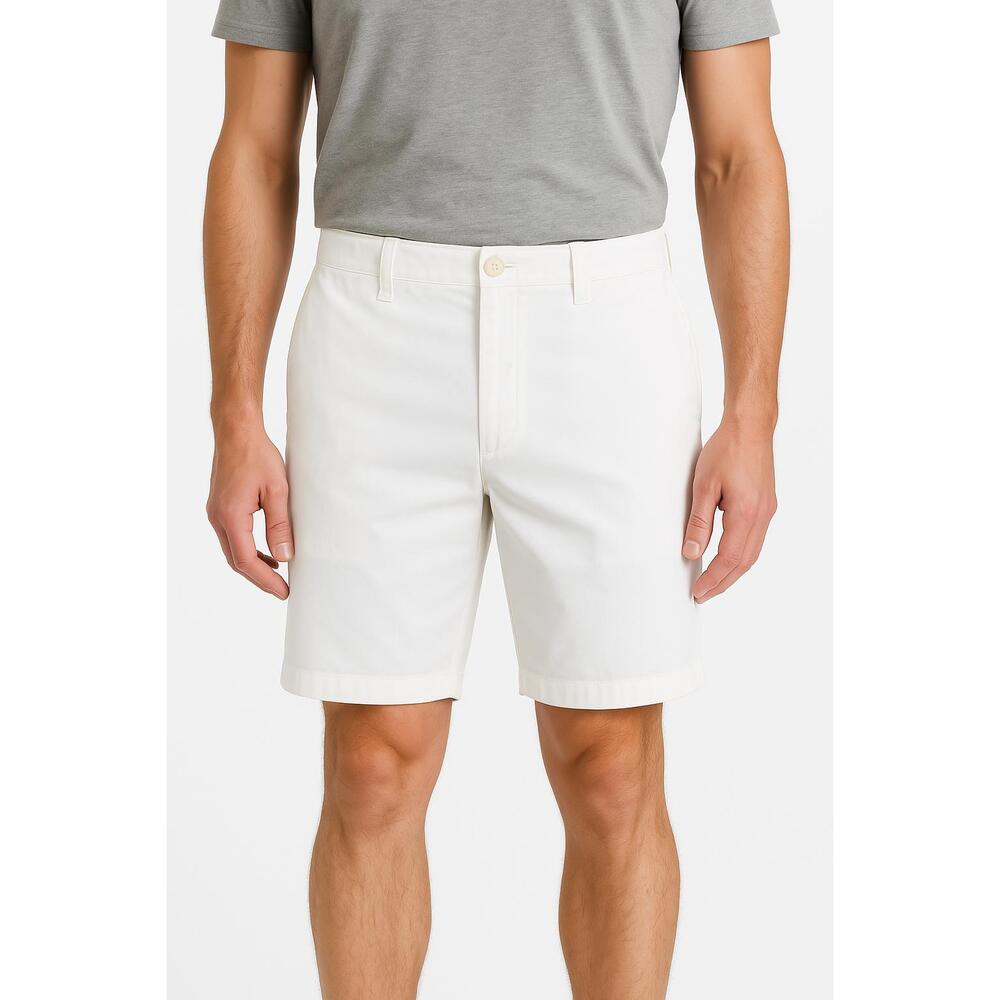 Perry Ellis White Button Closure Belt Loops‎ EDSH0091 Shorts Mens 38 Waist